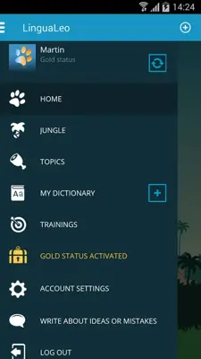 English with LinguaLeo android App screenshot 0