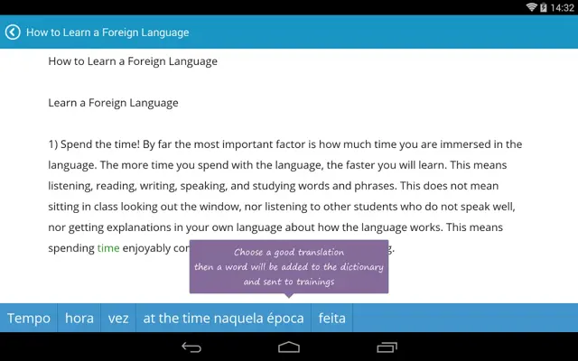 English with LinguaLeo android App screenshot 13