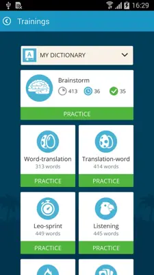 English with LinguaLeo android App screenshot 3