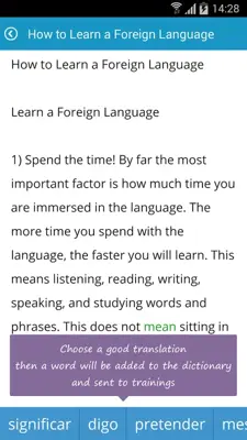 English with LinguaLeo android App screenshot 5